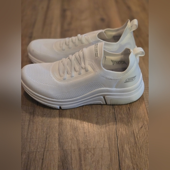 Skechers BOBS Sport Sparrow Flex  White Sz 8.5 - Picture 3 of 6